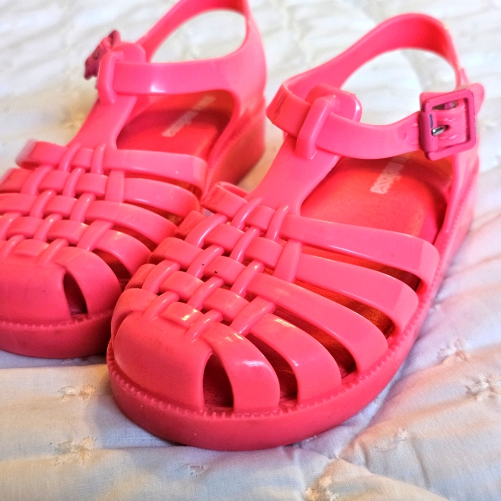 Mini Melissa used, pink, size 9
